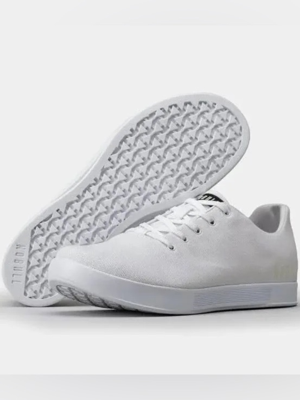 NOBULL | White Canvas Sneaker | US Women’s 10.5 / MENS 9